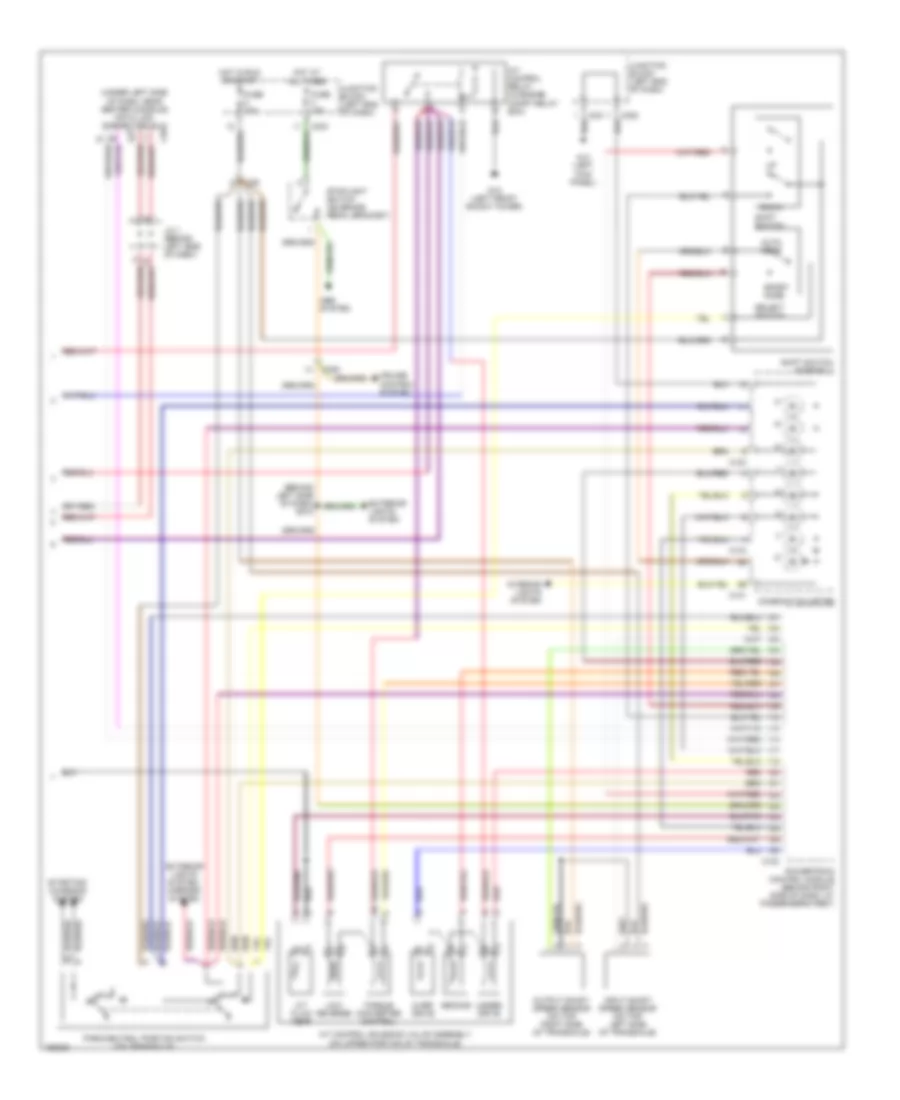 3 0L A T Wiring Diagram with Autostick 2 of 2 for Dodge Stratus ES 2001