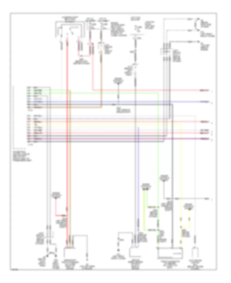 3 0L A T Wiring Diagram without Autostick 1 of 2 for Dodge Stratus ES 2001