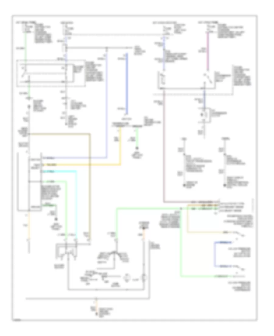 Manual AC Wiring Diagram for Dodge Cab  Chassis R2500 1999