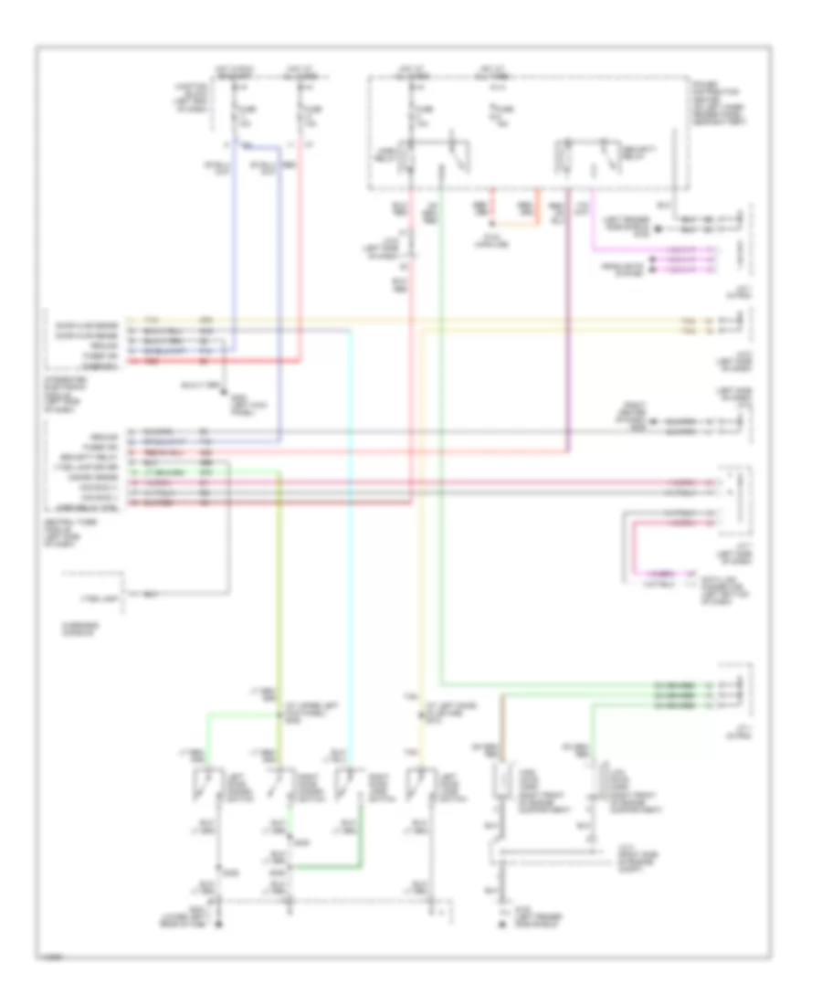Anti-theft Wiring Diagram for Dodge Cab  Chassis R2500 1999