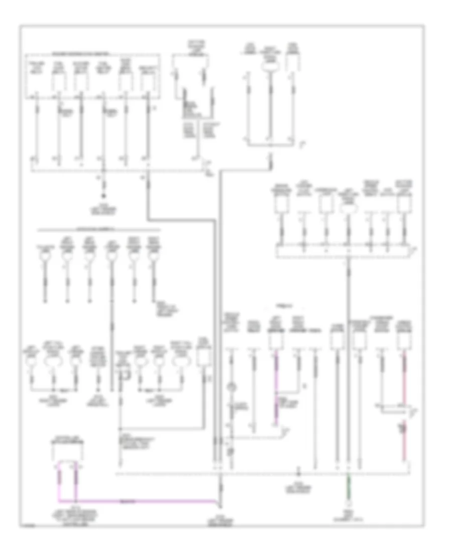 Ground Distribution Wiring Diagram 2 of 3 for Dodge Cab  Chassis R1999 2500