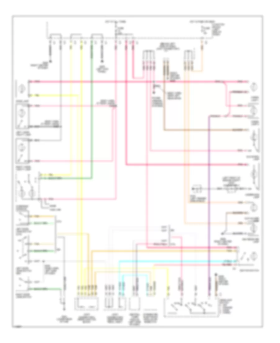 Courtesy Lamps Wiring Diagram for Dodge Cab  Chassis R1999 2500