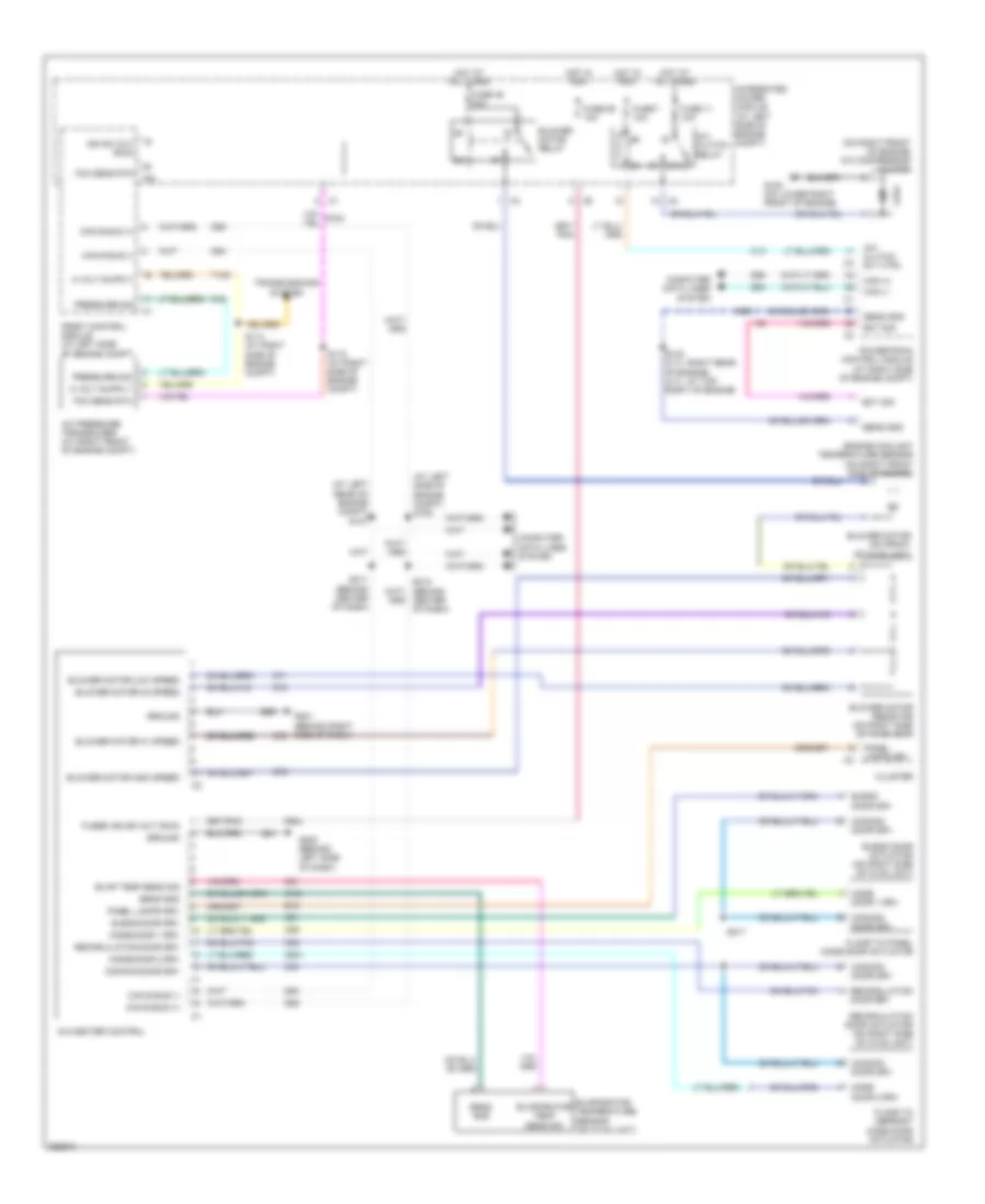 Manual AC Wiring Diagram for Dodge Dakota 2007