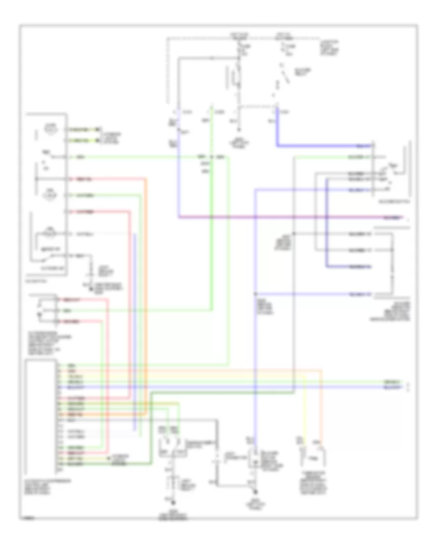 2 4L Manual A C Wiring Diagram 1 of 2 for Dodge Stratus R T 2001