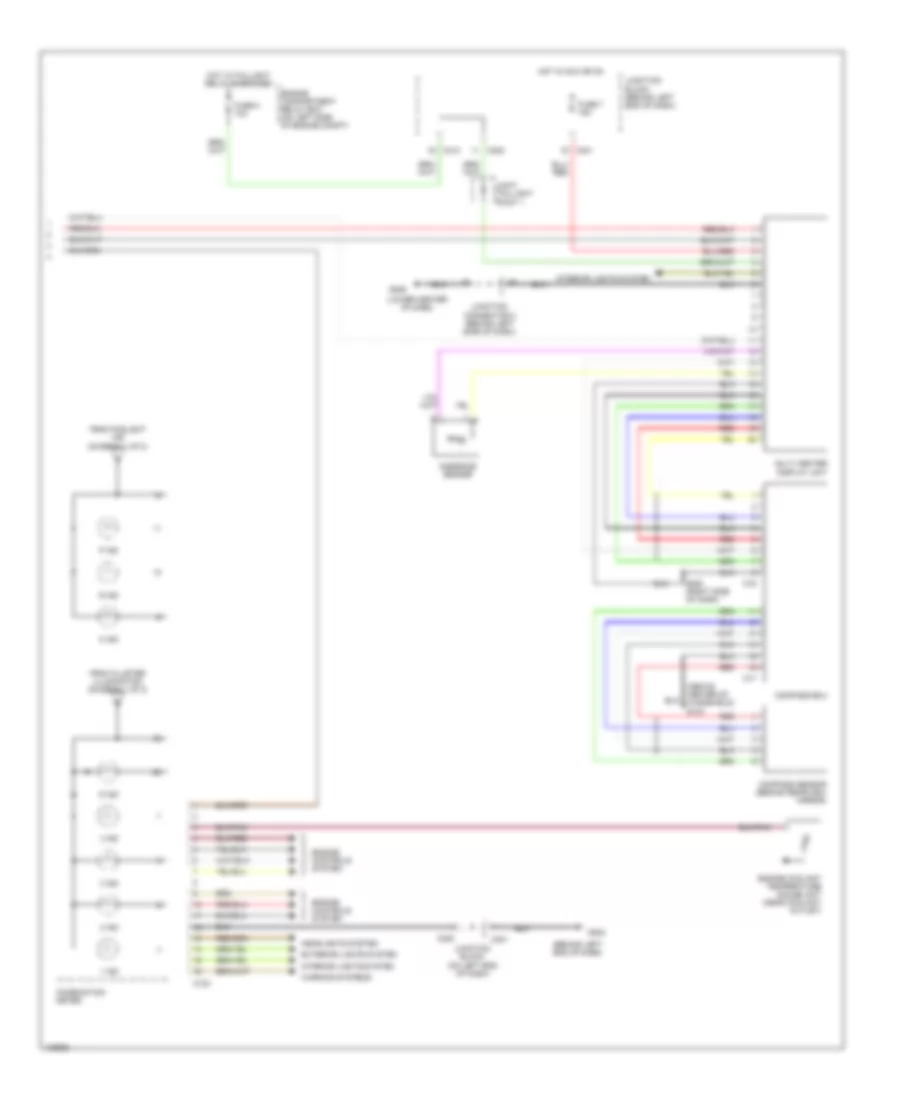 Instrument Cluster Wiring Diagram 2 of 2 for Dodge Stratus R T 2001