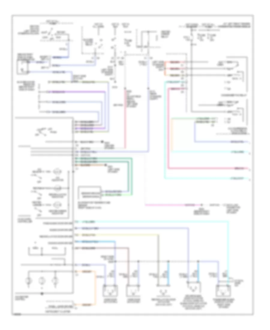 Manual A C Wiring Diagram 1 of 2 for Dodge Pickup R2005 3500