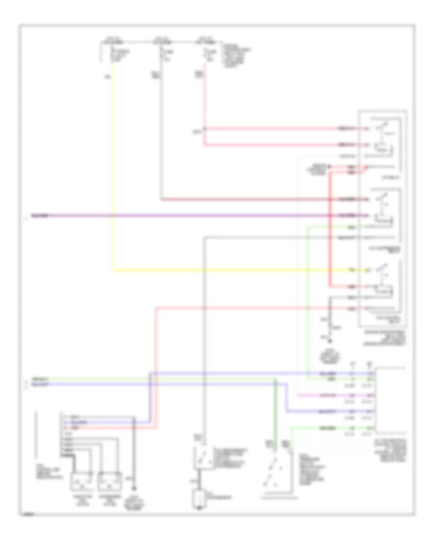 2 4L Manual A C Wiring Diagram 2 of 2 for Dodge Stratus SE 2001