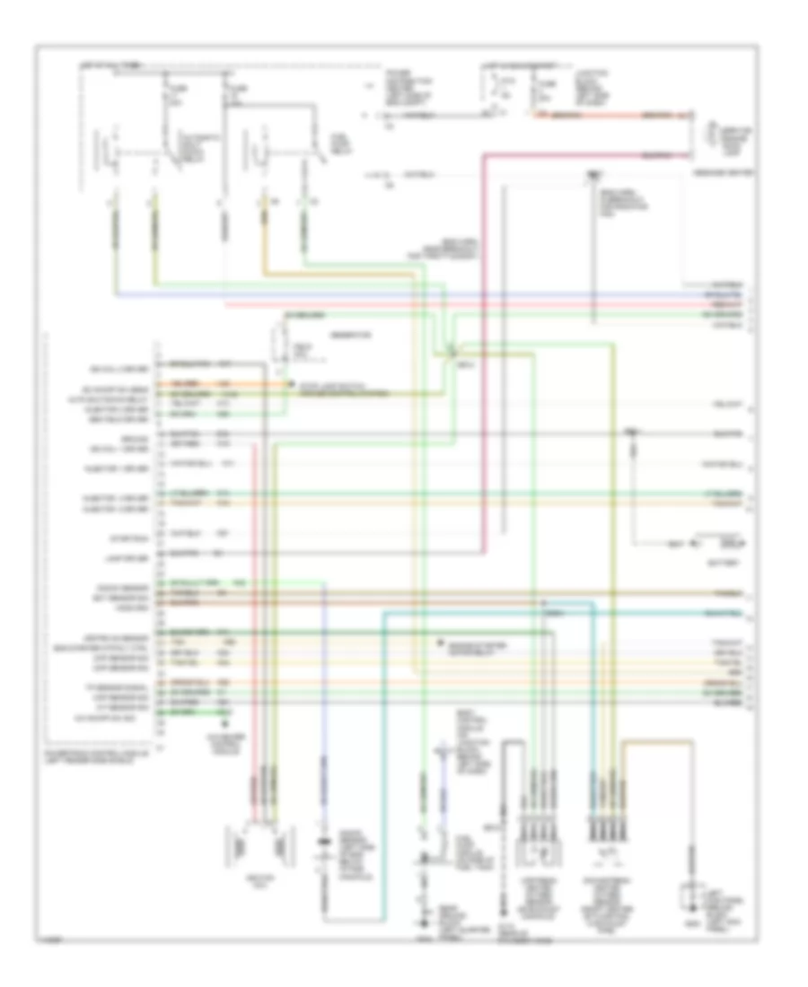 2 4L Engine Performance Wiring Diagrams 1 of 3 for Dodge Caravan LE 1999