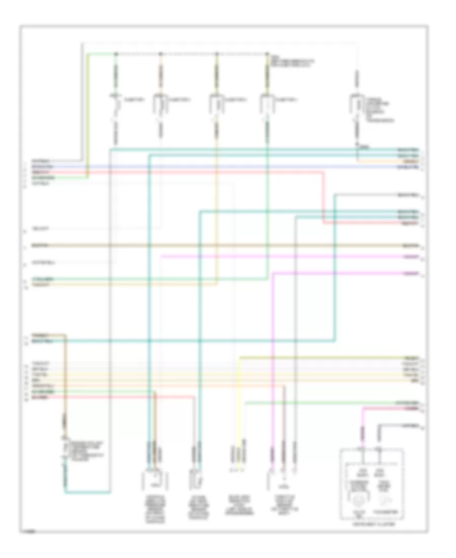 2.4L, Engine Performance Wiring Diagrams (2 of 3) for Dodge Caravan LE 1999