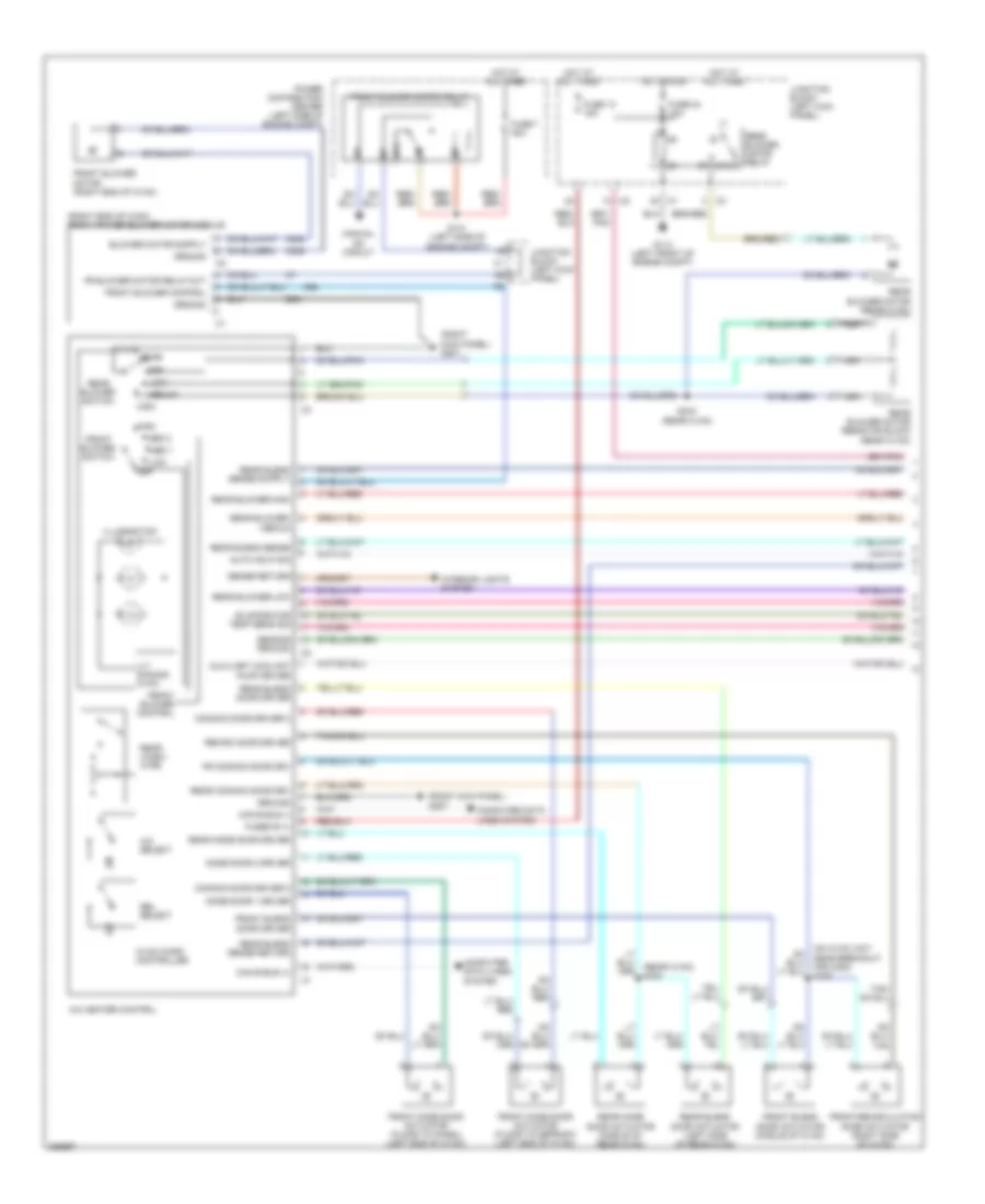 Automatic A C Wiring Diagram 1 of 2 for Dodge Durango 2007