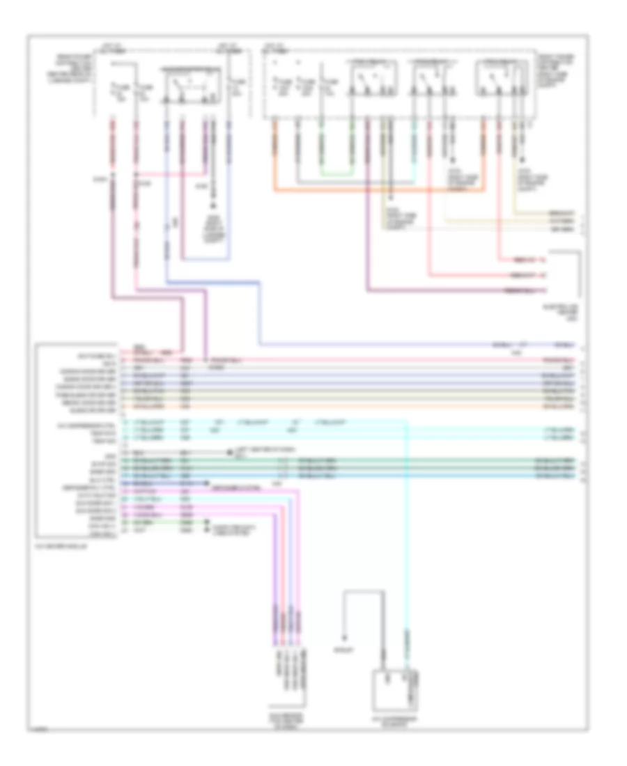 Automatic A C Wiring Diagram 1 of 3 for Dodge Charger Pursuit 2014