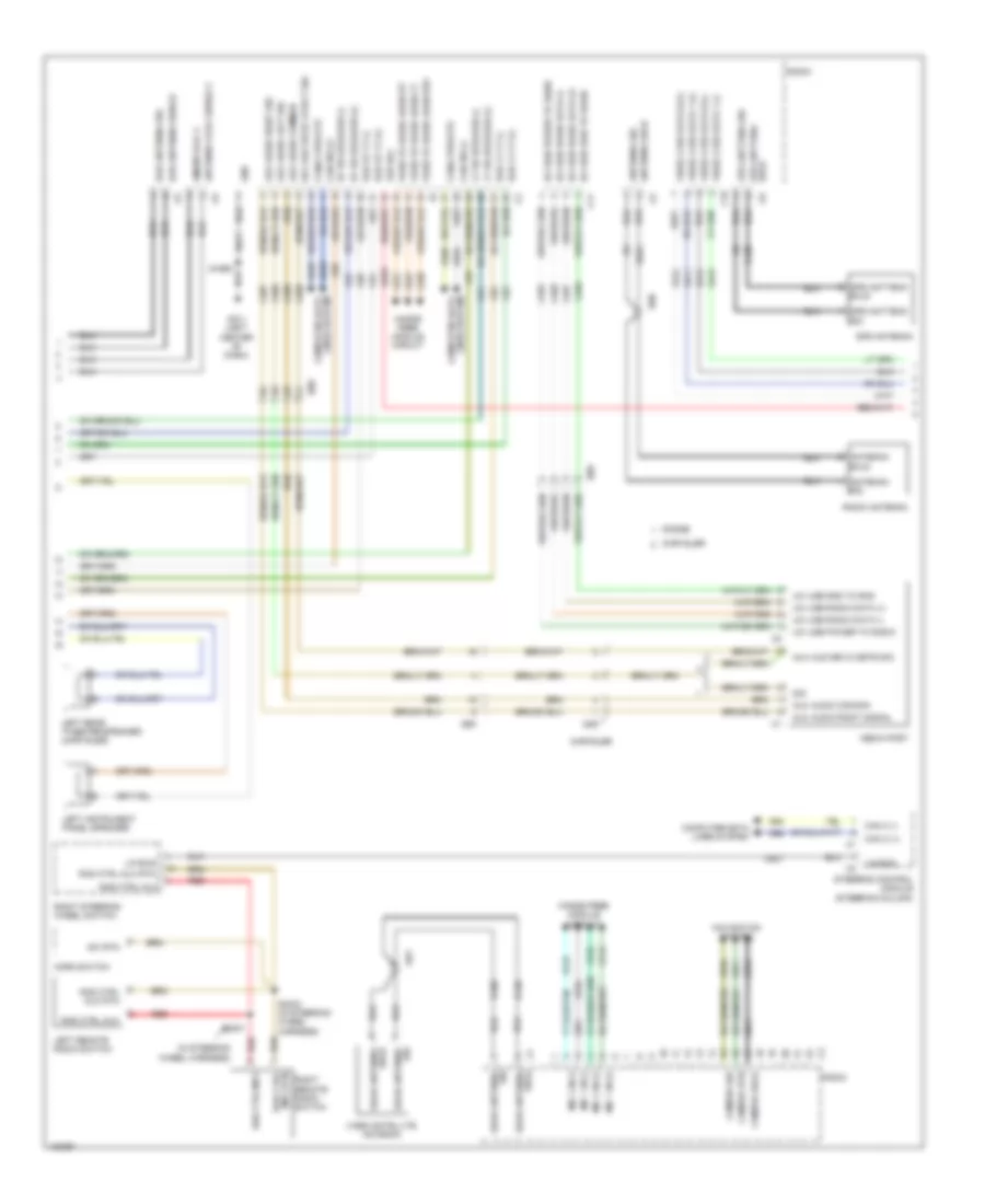 Radio Wiring Diagram Premium 2 of 3 for Dodge Charger Pursuit 2014