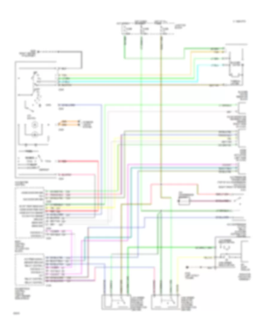 Air Conditioning Wiring Diagrams for Dodge Stratus 1995