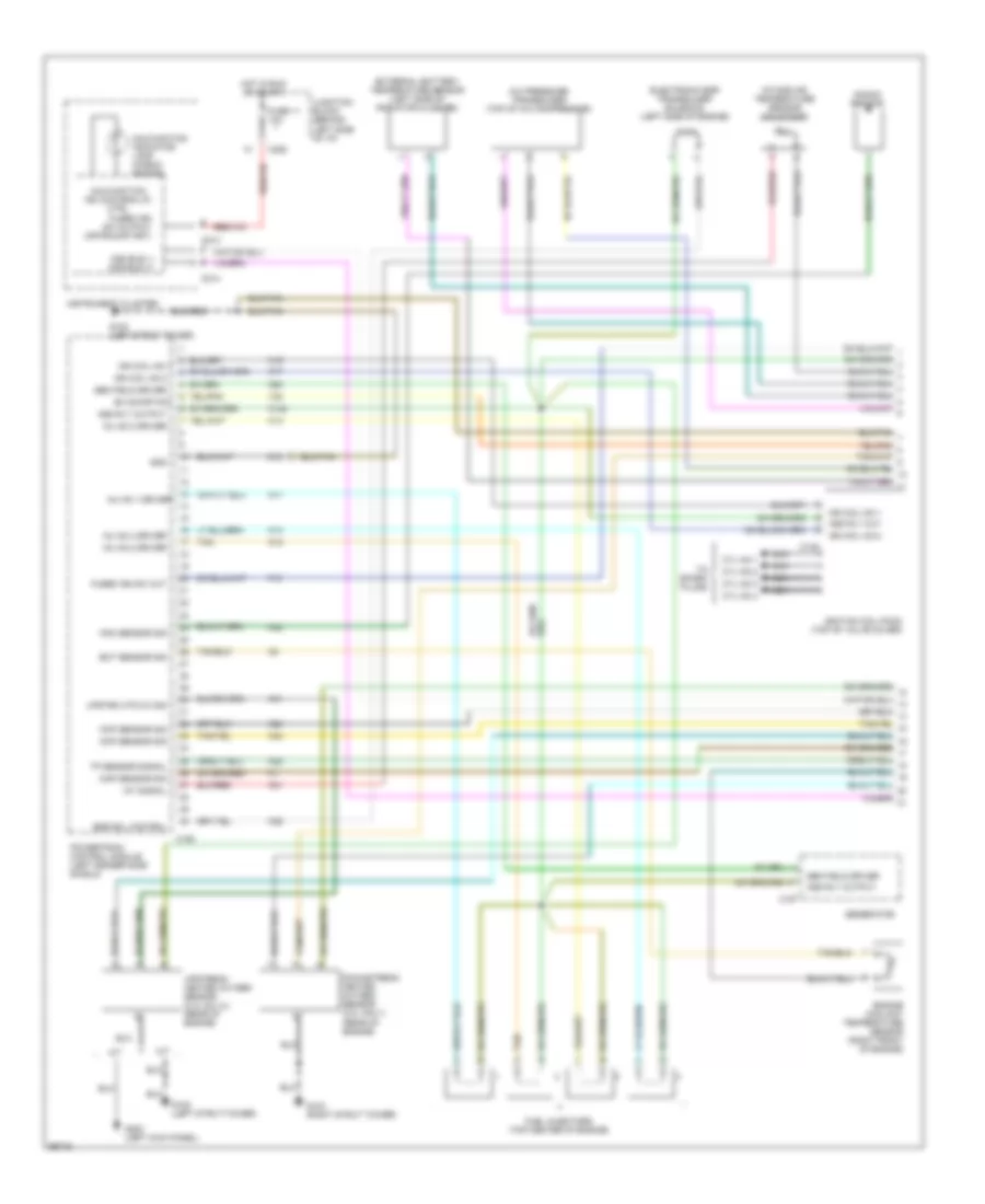 2 0L Engine Performance Wiring Diagrams 1 of 3 for Dodge Stratus 1995