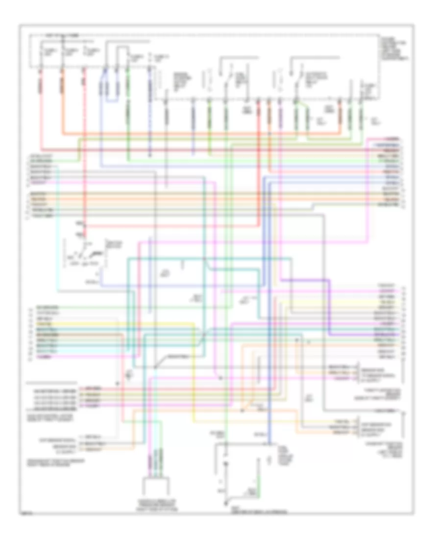 2 0L Engine Performance Wiring Diagrams 2 of 3 for Dodge Stratus 1995