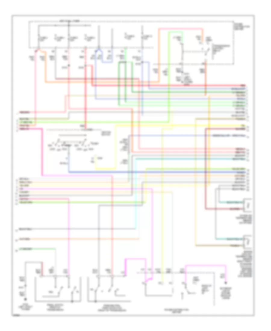 Transmission Wiring Diagram 2 of 4 for Dodge Stratus 1995
