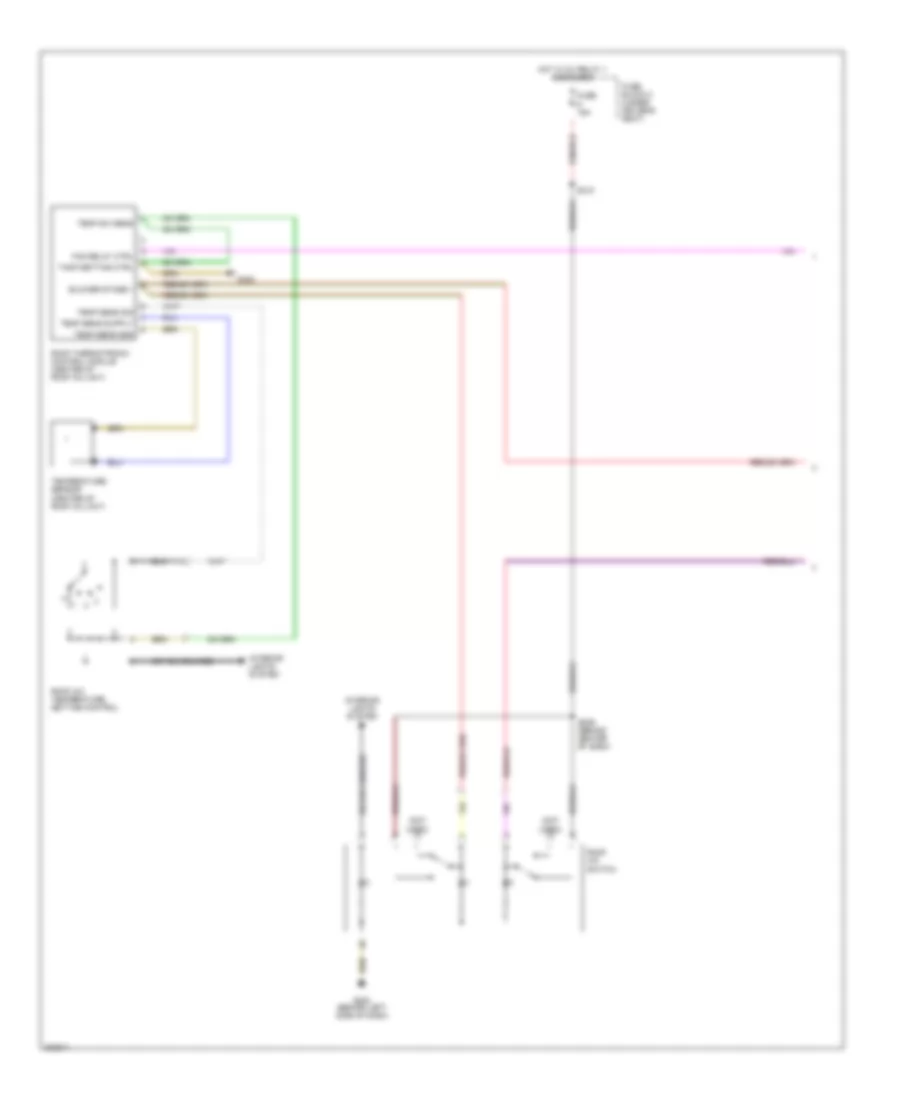 Auxiliary Blower Wiring Diagram, with Thermotronic (1 of 2) for Dodge Sprinter 2500 2005