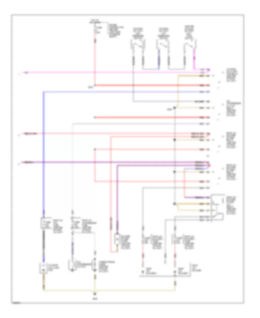 Auxiliary Blower Wiring Diagram, with Thermotronic (2 of 2) for Dodge Sprinter 2500 2005