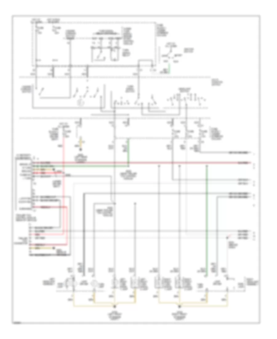 Exterior Lamps Wiring Diagram (1 of 3) for Dodge Sprinter 2500 2005