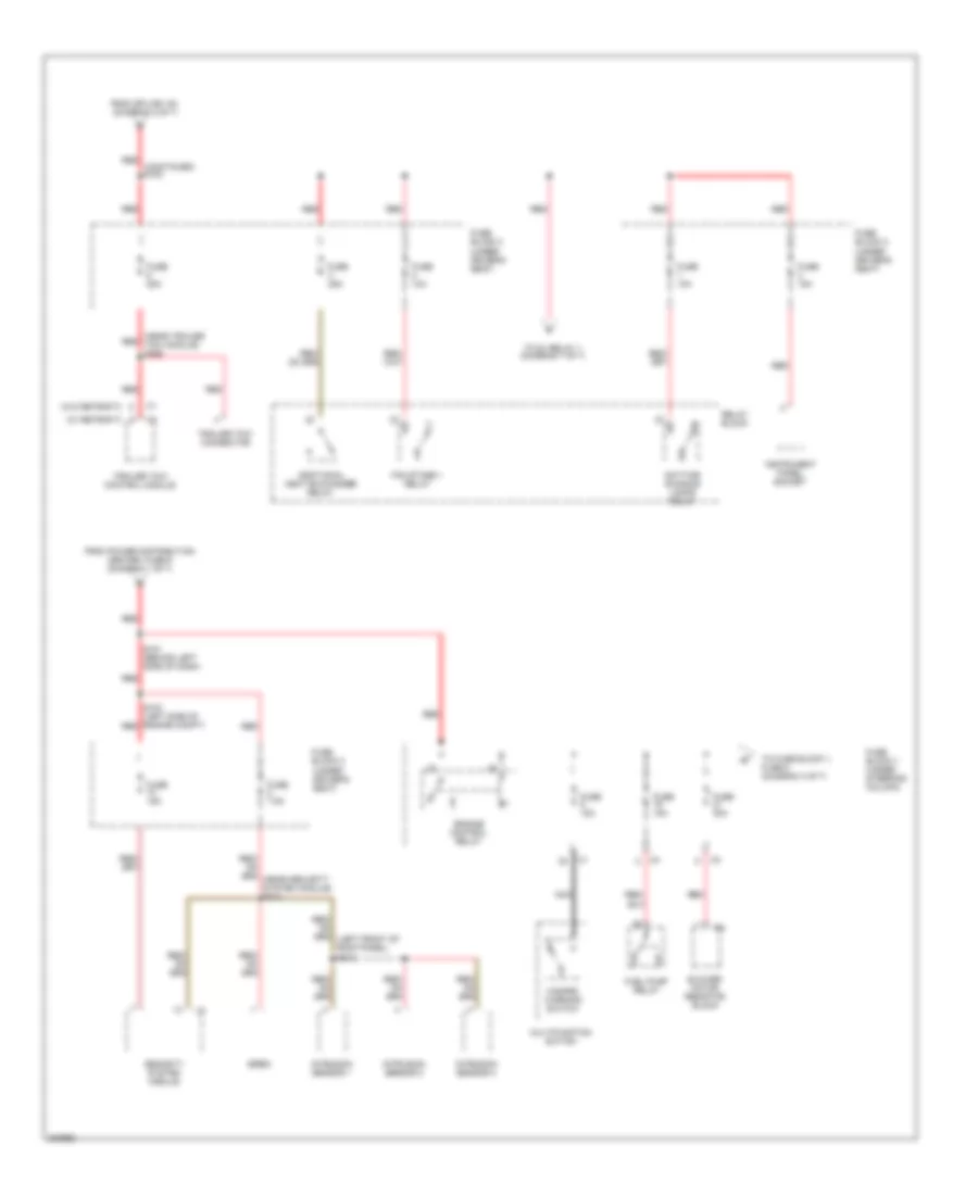 Power Distribution Wiring Diagram 3 of 7 for Dodge Sprinter 2005 2500