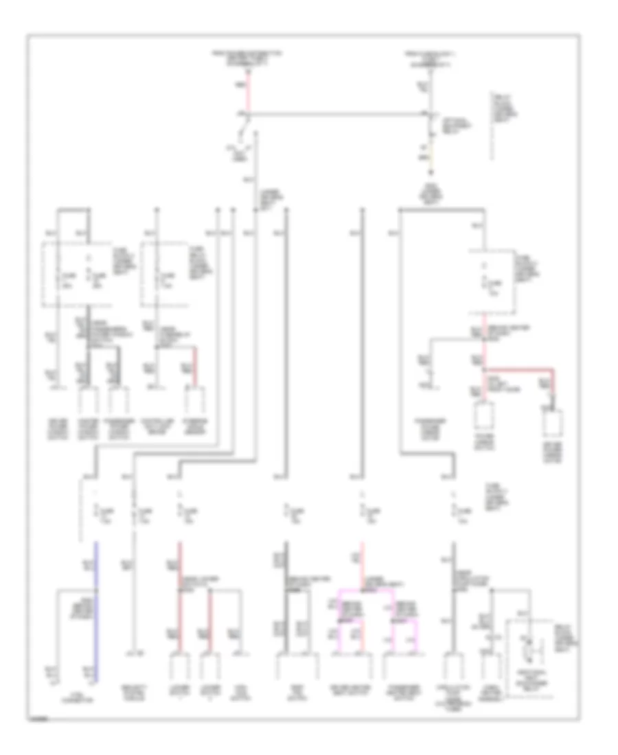 Power Distribution Wiring Diagram 6 of 7 for Dodge Sprinter 2005 2500