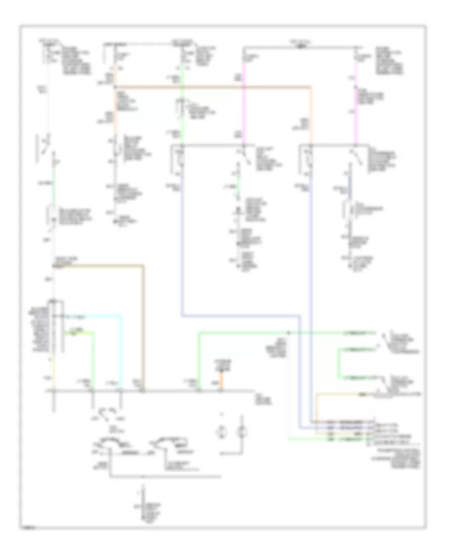 2 5L Manual A C Wiring Diagram for Dodge Dakota 1999