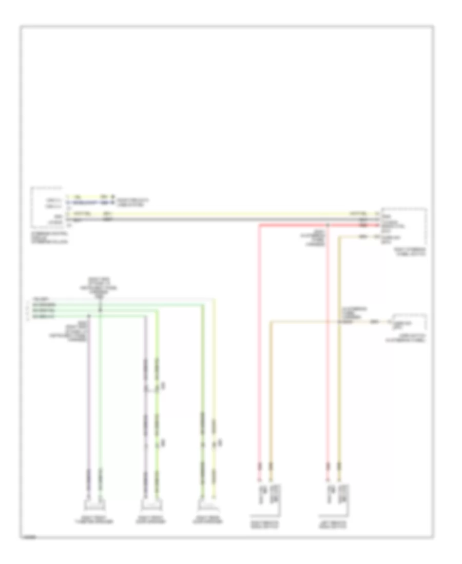 Radio Wiring Diagram, Base (2 of 2) for Dodge Charger RT 2014