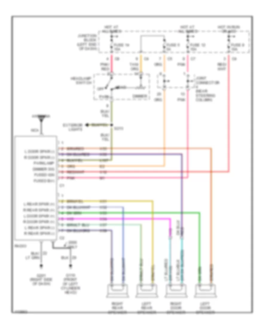 All Wiring Diagrams for Dodge Dakota R/T 1999 – Wiring diagrams for cars  1998 Dodge Dakota Trailer Wiring Diagram    Wiring diagrams
