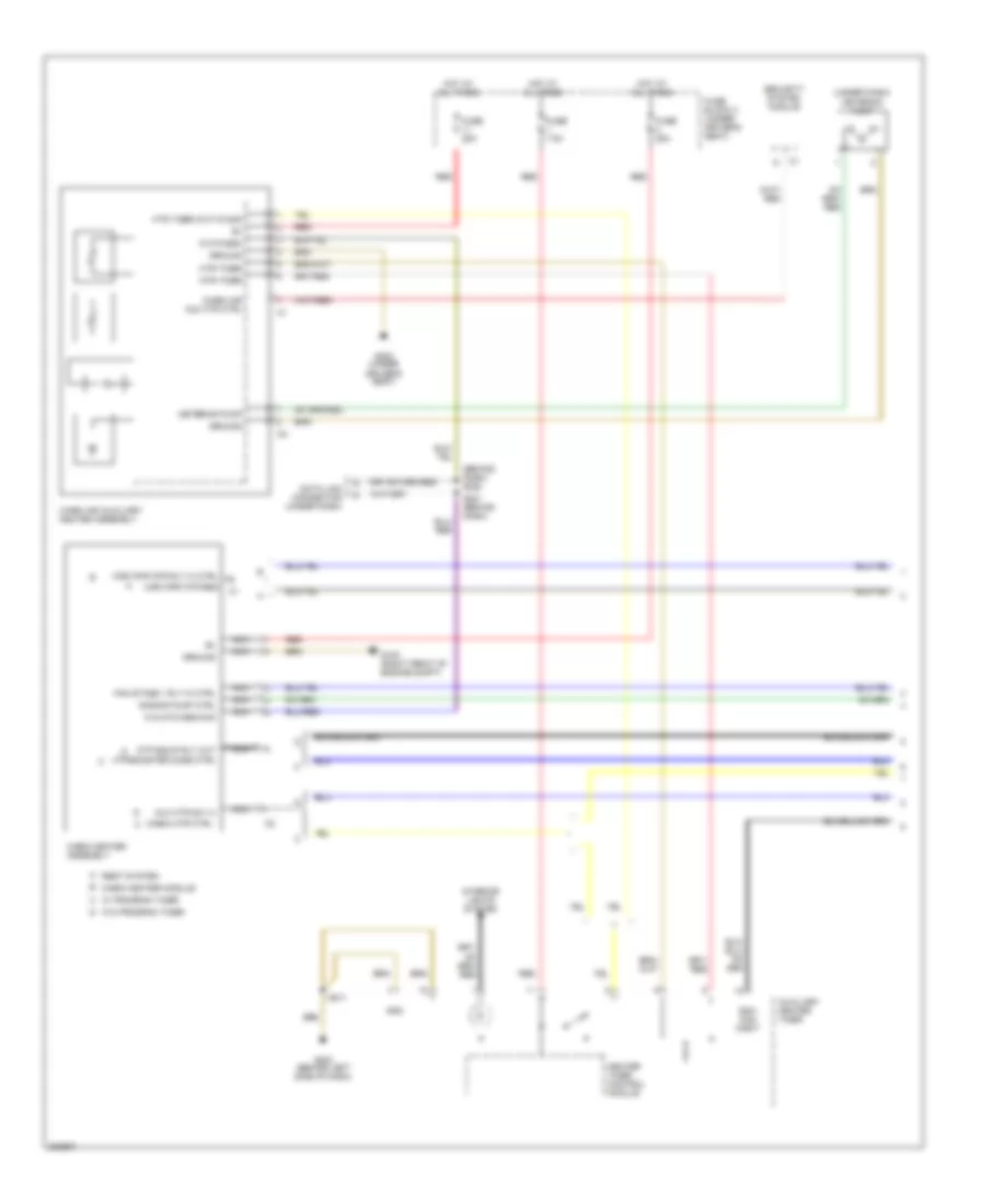 Auxiliary Heater Wiring Diagram (1 of 3) for Dodge Sprinter 3500 2005