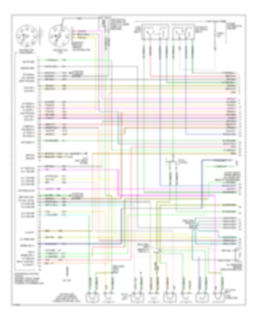 3 9L Engine Performance Wiring Diagrams 1 of 3 for Dodge Durango 1999
