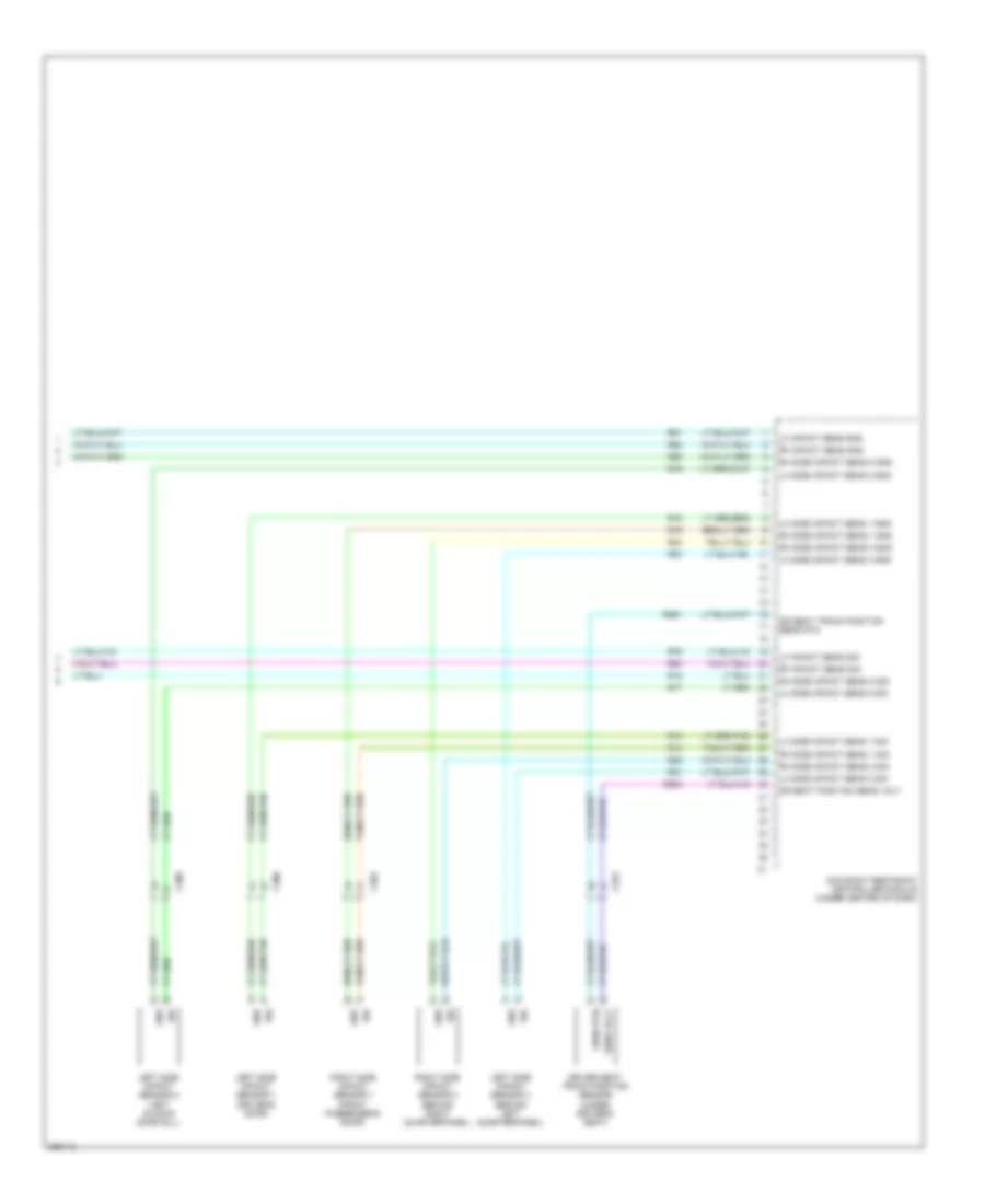 Supplemental Restraints Wiring Diagram (3 of 3) for Dodge Grand Caravan SXT 2010