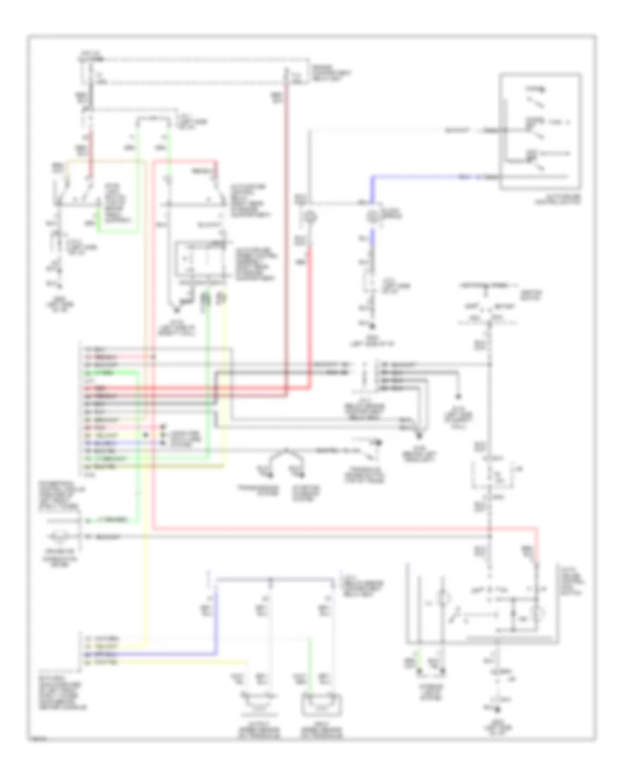 2 0L Cruise Control Wiring Diagram A T for Dodge Avenger 1996