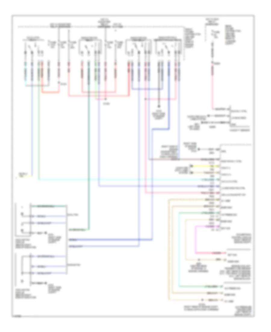 Automatic AC Wiring Diagram (3 of 3) for Dodge Charger SE 2014