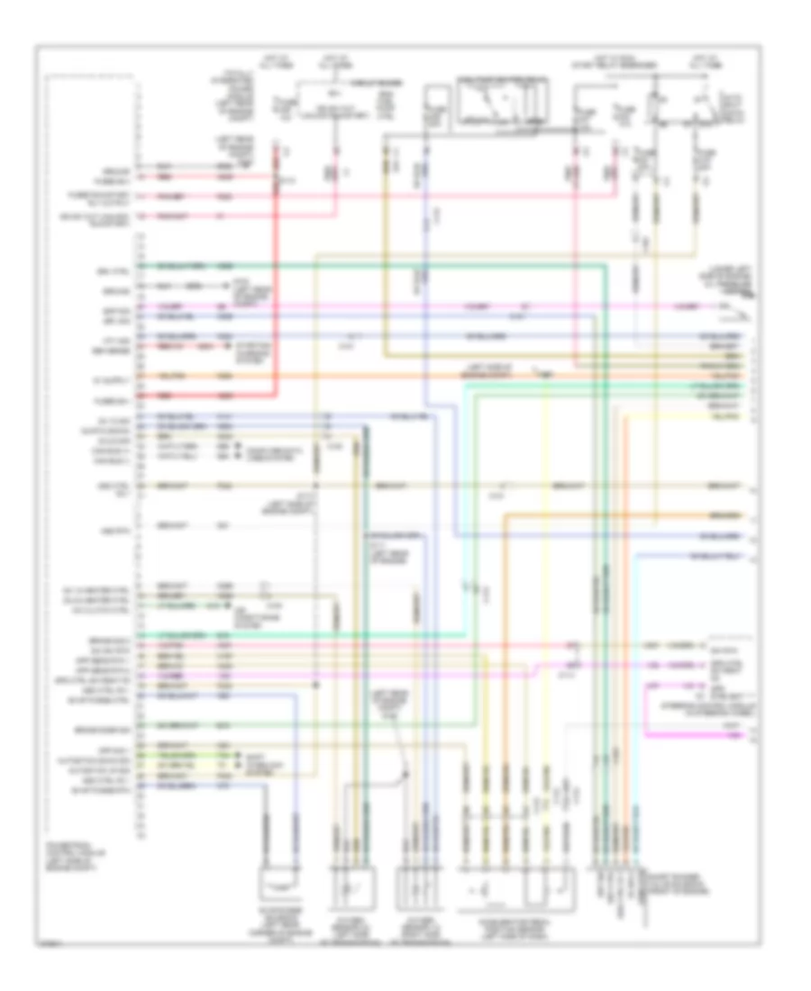 3.5L, Engine Performance Wiring Diagram (1 of 5) for Dodge Journey Crew 2010