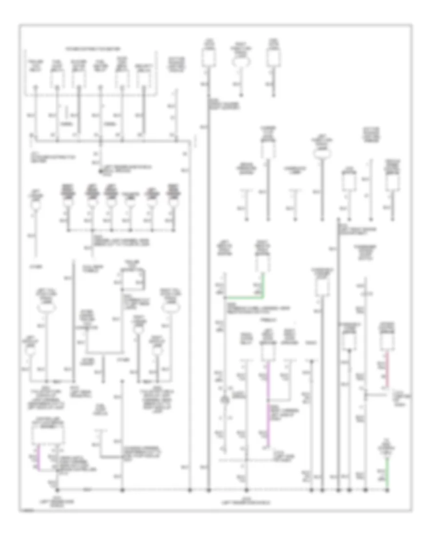 Ground Distribution Wiring Diagram 2 of 4 for Dodge Cab  Chassis R2002 2500