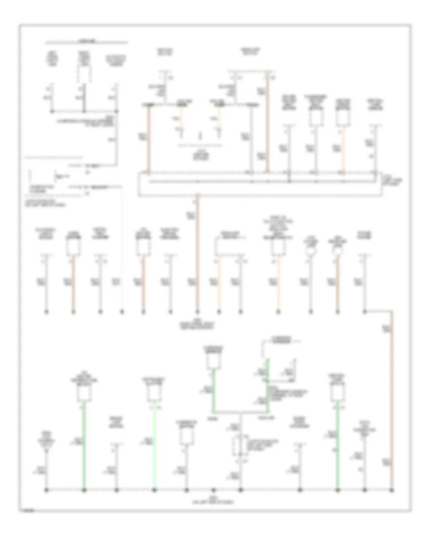 Ground Distribution Wiring Diagram 3 of 4 for Dodge Cab  Chassis R2002 2500