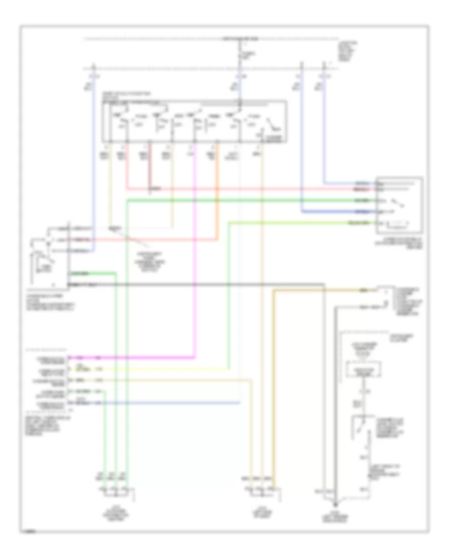 WiperWasher Wiring Diagram for Dodge Cab  Chassis R2500 2002