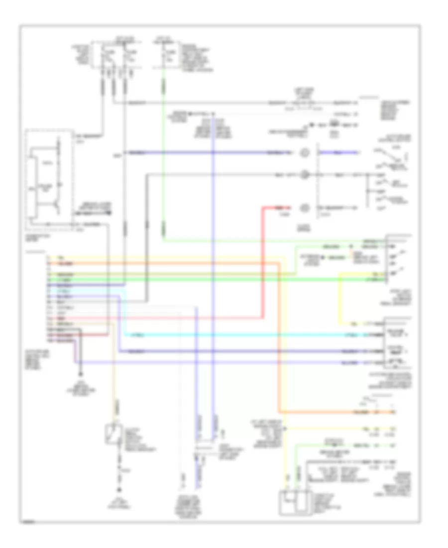 Cruise Control Wiring Diagram, MT for Dodge Stratus RT 2005