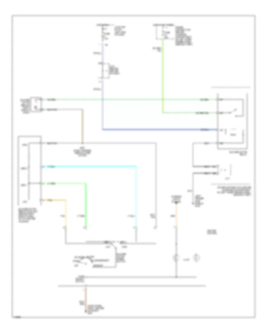 Heater Wiring Diagram for Dodge Cab  Chassis R2002 3500