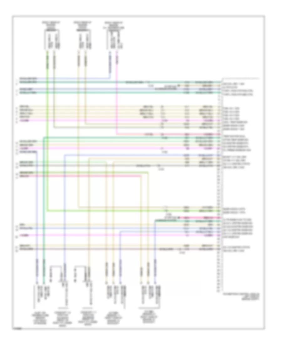 3.6L, Engine Performance Wiring Diagram (6 of 6) for Dodge Journey Crew 2012