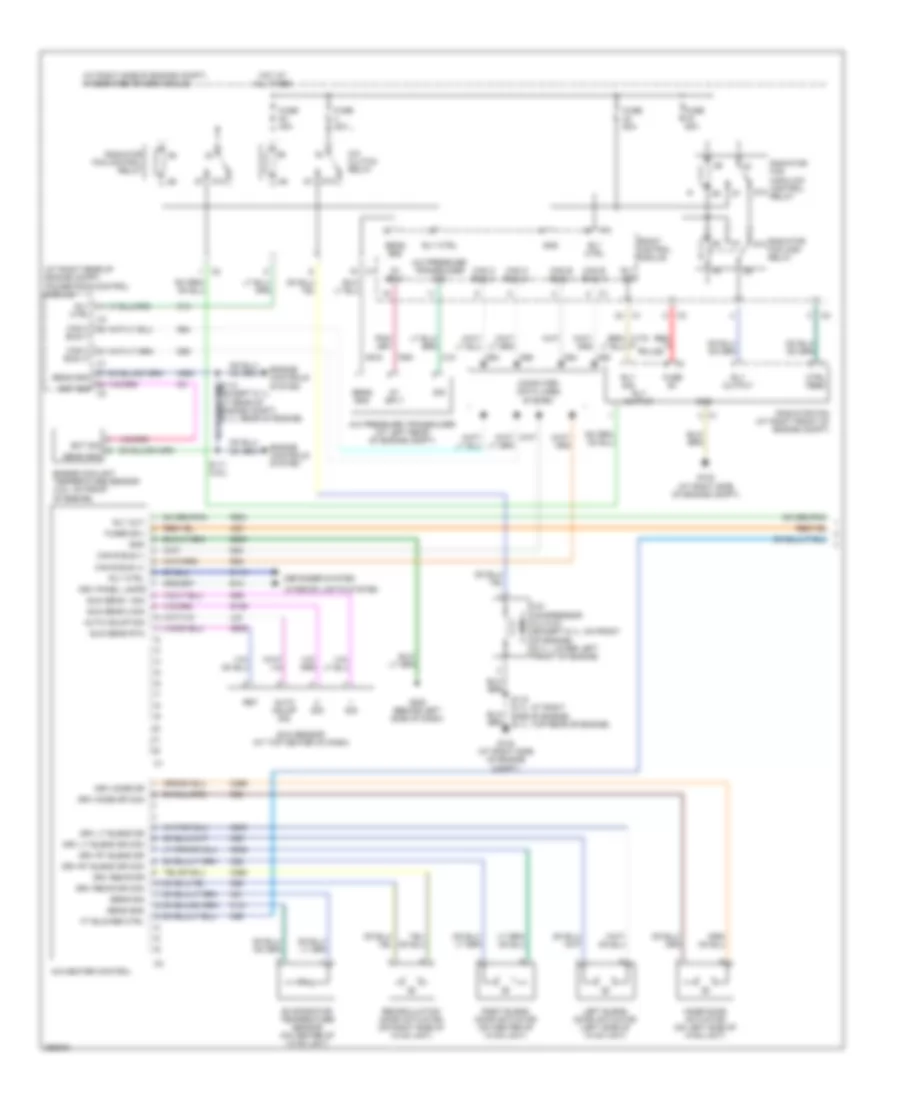 Automatic A C Wiring Diagram 1 of 2 for Dodge Magnum R T 2007