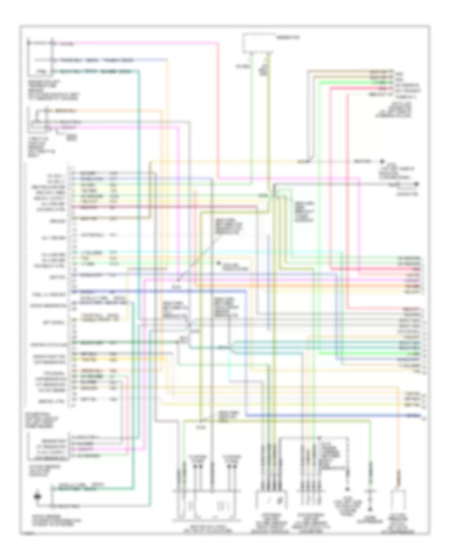 2 0L Engine Performance Wiring Diagrams 1 of 3 for Dodge Neon 1999