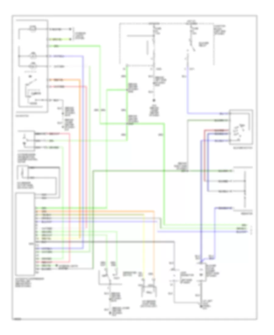 2 4L Manual A C Wiring Diagram 1 of 2 for Dodge Stratus SXT 2005