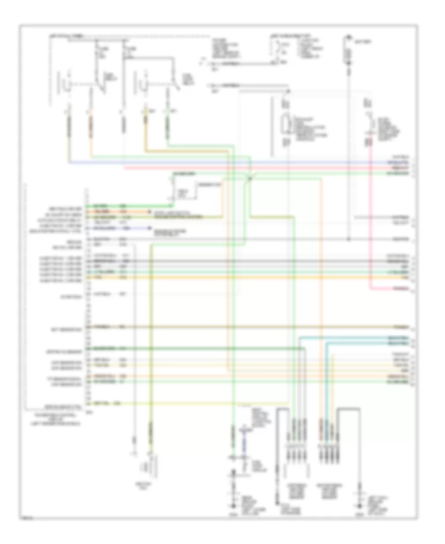 3.0L, Engine Performance Wiring Diagrams (1 of 3) for Dodge Caravan 1996