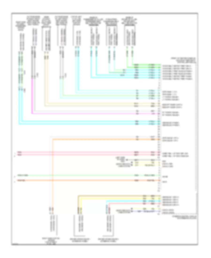 Supplemental Restraints Wiring Diagram (3 of 3) for Dodge Journey RT 2012