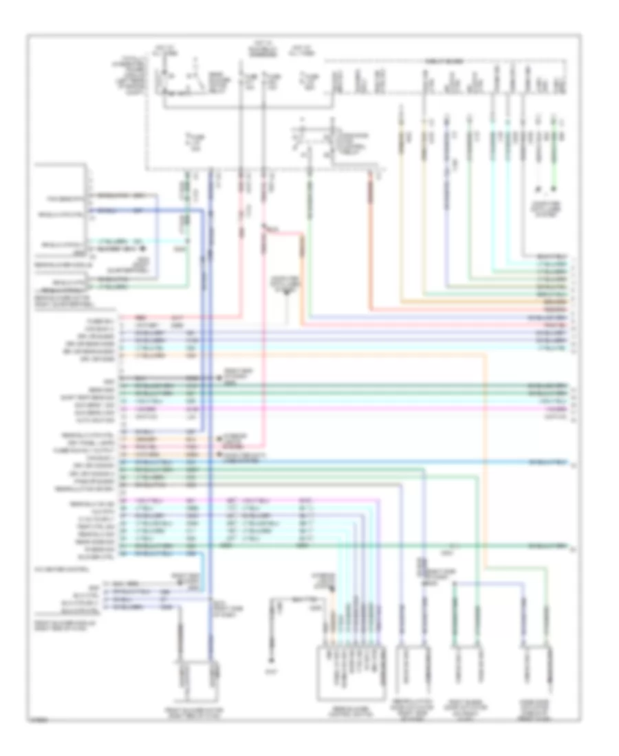 Automatic A C Wiring Diagram 1 of 2 for Dodge Journey SE 2010