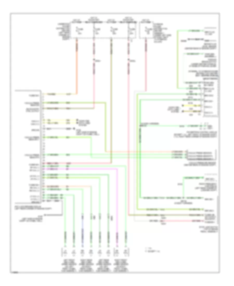 Anti-lock Brakes Wiring Diagram for Dodge Dart Aero 2014