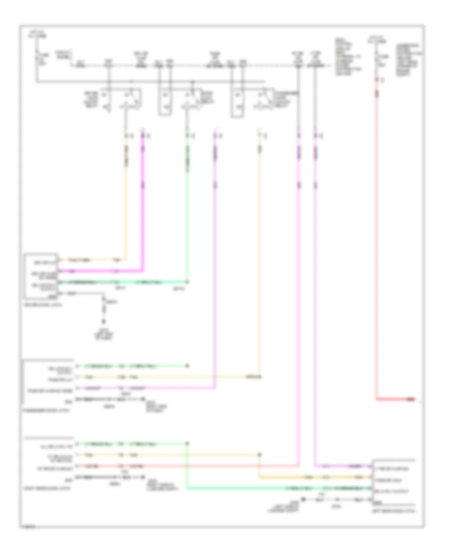 Forced Entry Wiring Diagram 1 of 2 for Dodge Dart Aero 2014