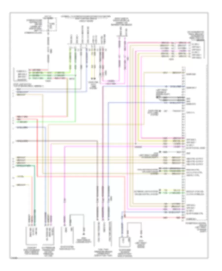 2.0L, Engine Performance Wiring Diagram (5 of 5) for Dodge Dart Aero 2014