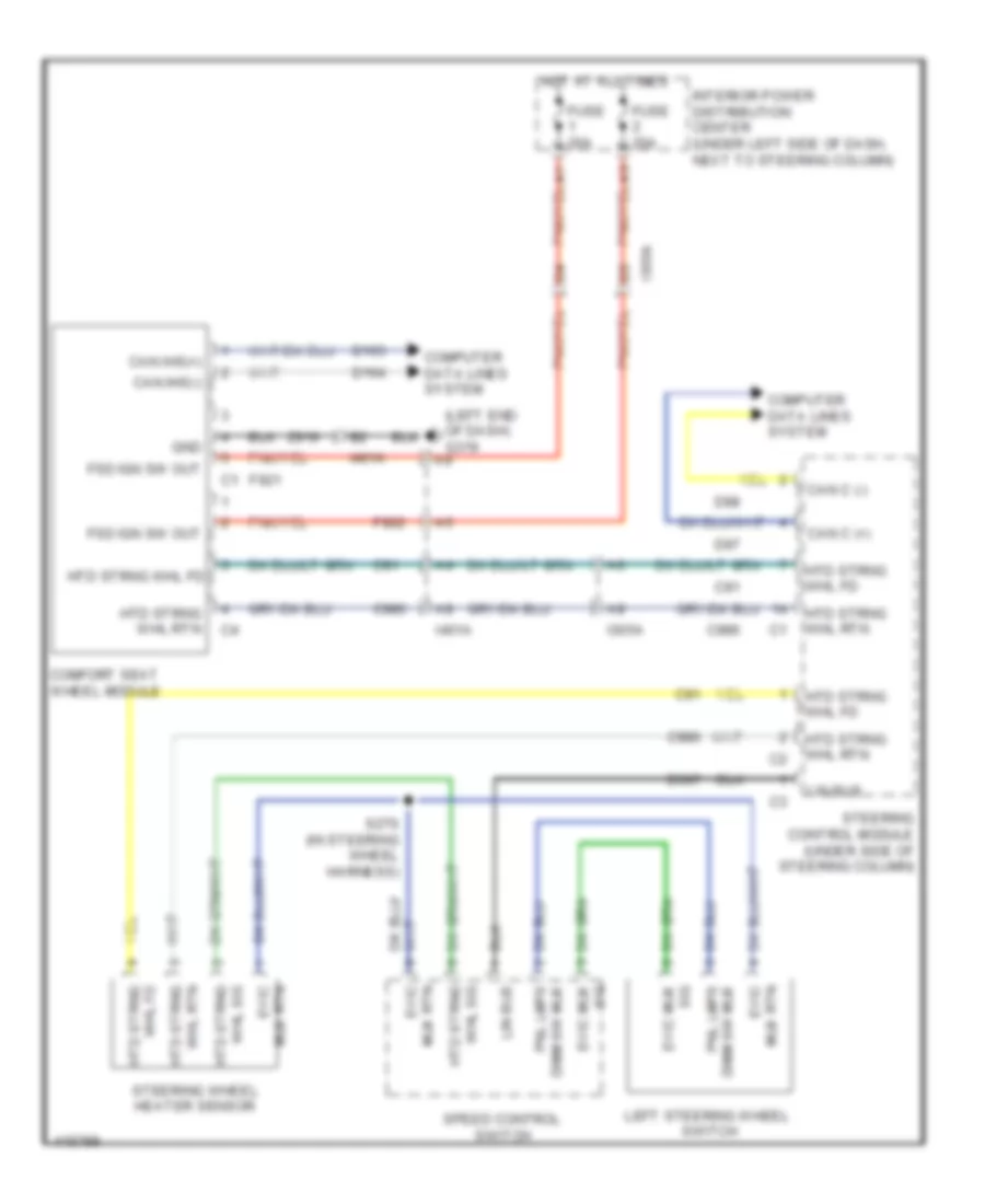 Heated Steering Wheel Wiring Diagram for Dodge Dart Aero 2014